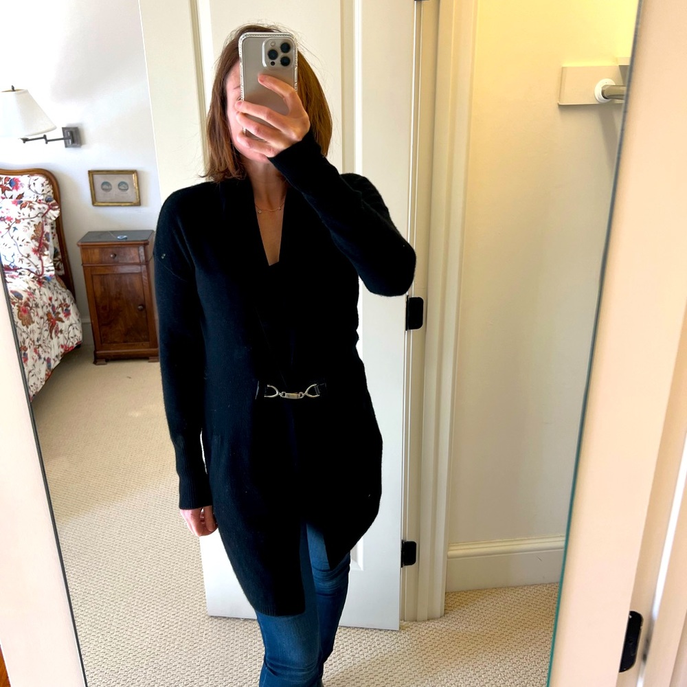 100% Cashmere Black Sweater